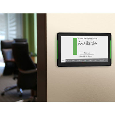 10.1 اینچ NFC POE اتاق جلسات دیواری تابلتی اندرویدی با نوار نور LED