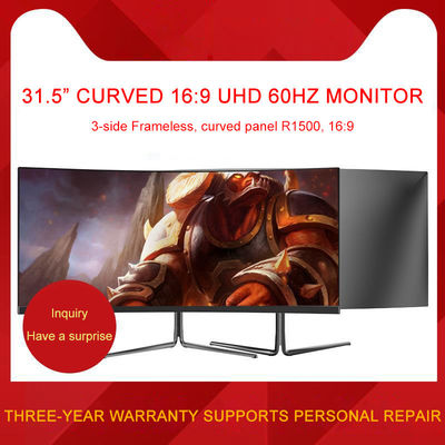 30 اینچ منحنی PC گیمینگ مانیتور R1800 WFHD 200Hz Widescreen Gaming Monitor