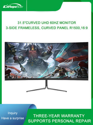 30 اینچ منحنی PC گیمینگ مانیتور R1800 WFHD 200Hz Widescreen Gaming Monitor