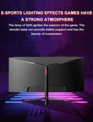 1800R 30 اینچ Ultrawide Curved Monitor High Definition 8 Bit 2560x1080 بدون قاب