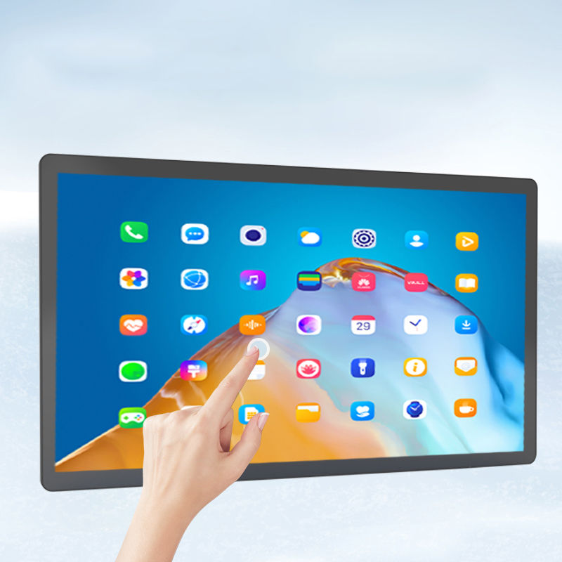 نمایشگر تجاری 32 اینچی دیواری، کیوسک تبلیغاتی دیجیتال اندروید، تبلت PC، NFC، POE، صفحه لمسی