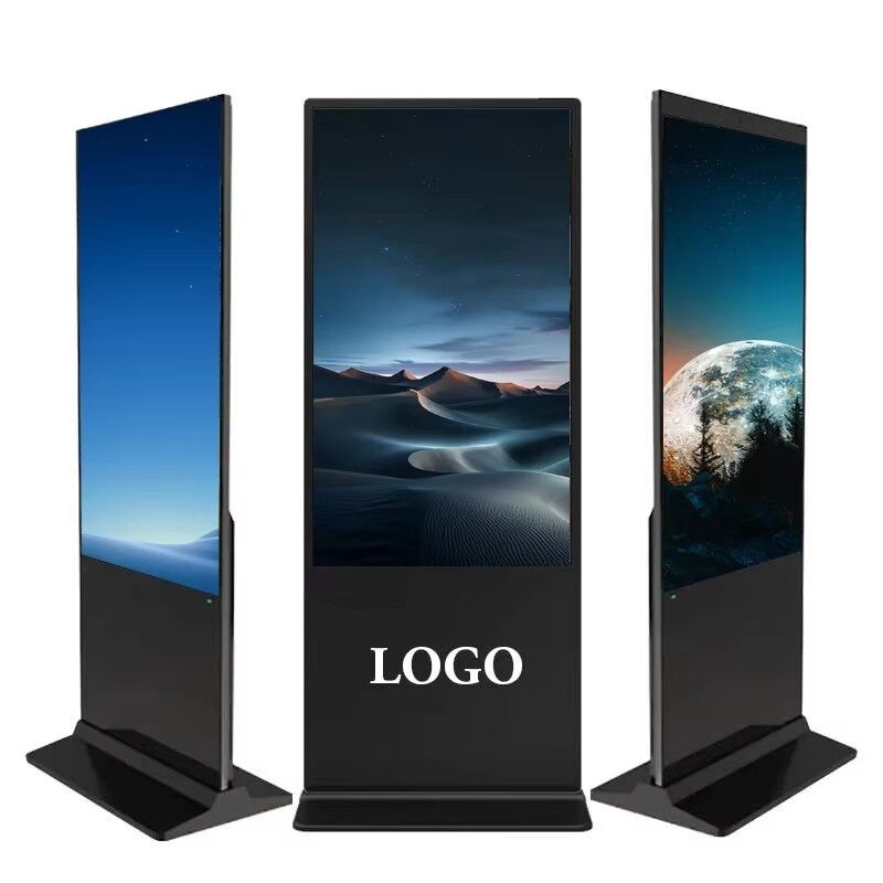 43 اینچ طبقه ایستاده سیگنال دیجیتال LCD تبلیغات نمایش صفحه لمسی Smart Kiosk پوستر پلیر برای مرکز خرید
