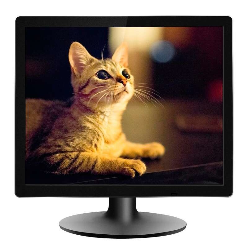 Rohs 1280x1024 17 اینچ مانیتور LED مانیتور کامپیوتر LED برای دسکتاپ