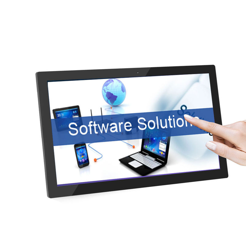 15.6" PC اندروید 8.1 1920x1080 FHD IPS صفحه نمایش تبلیغاتی برای ماشین اجرا