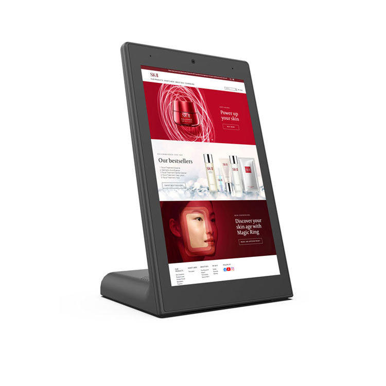 10-اینچ RK3288 Android Tablet PC با 10-Point Capacitive Touch، پردازنده چهار هسته ای و اندروید 8.1 برای نمایشگرهای تجاری