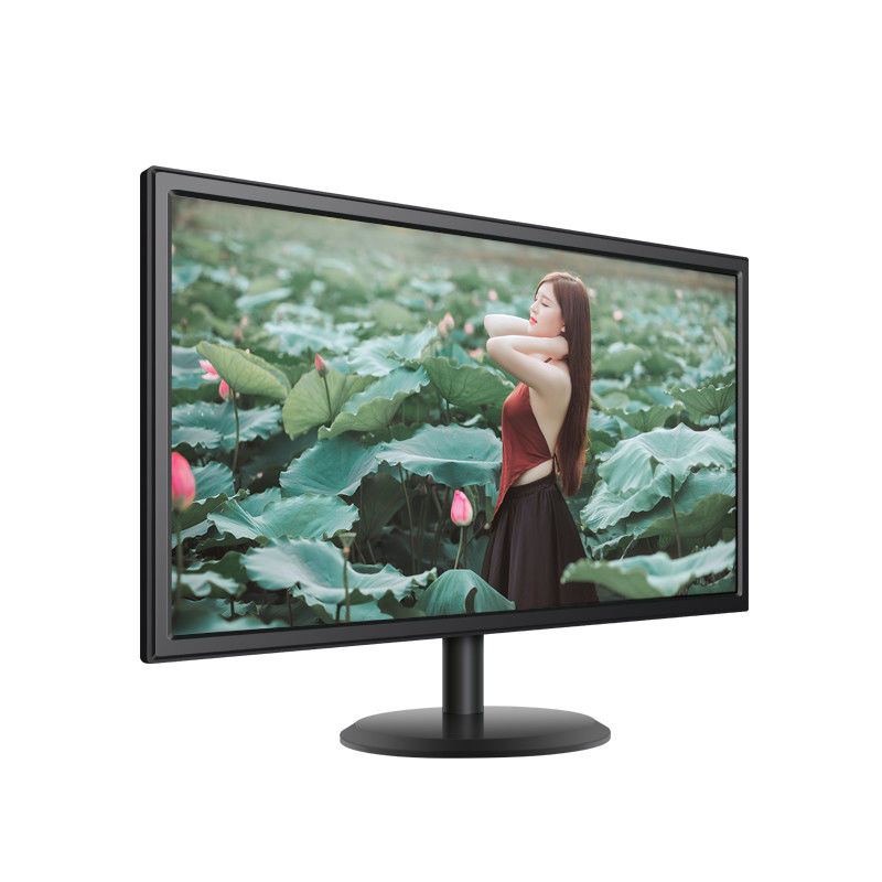 5ms 75hz 24 اینچ LED مانیتورهای کامپیوتر سیاه سفید رنگ