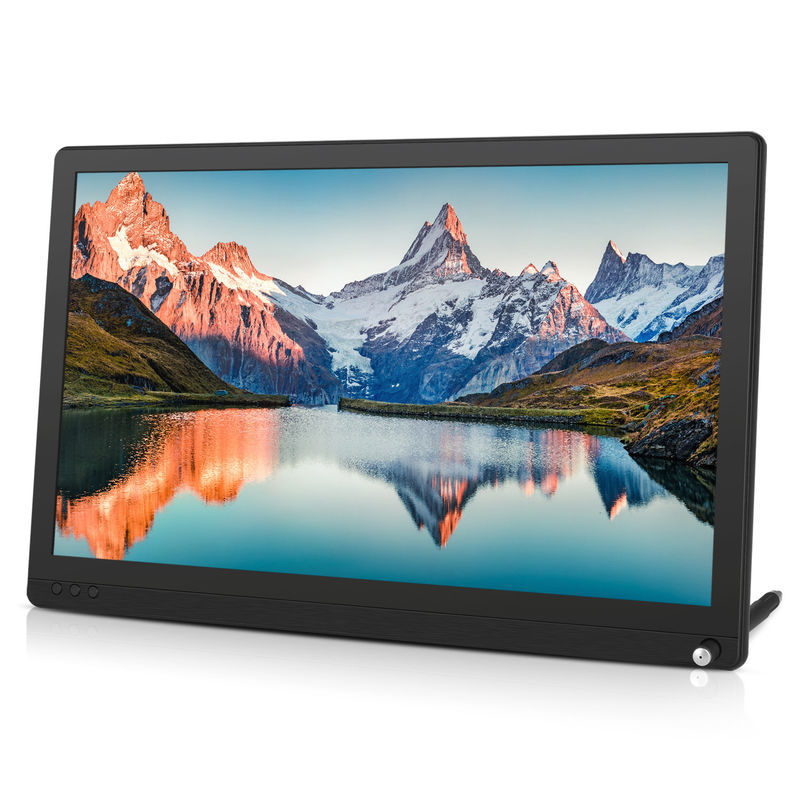 60 هرتز 15.6 اینچ مانیتور USB C PC / مانیتور صفحه لمسی 11 میلی متری کامپیوتر