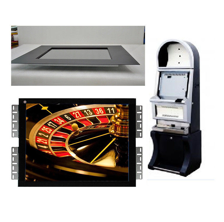 FCC 19 Inch 1440x900 Open Frame Touch Screen Monitor برای دستگاه های اسلات