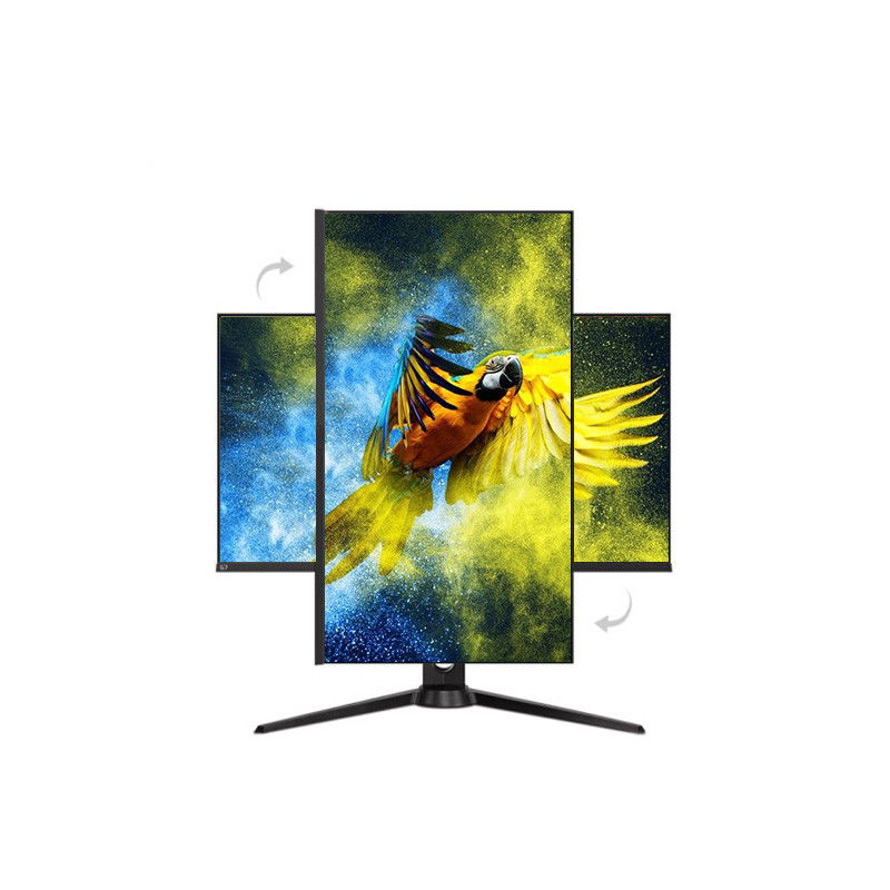 چرخش 1ms Freesync Gaming Desktop Monitor 144hz بدون فریم با خروجی DP