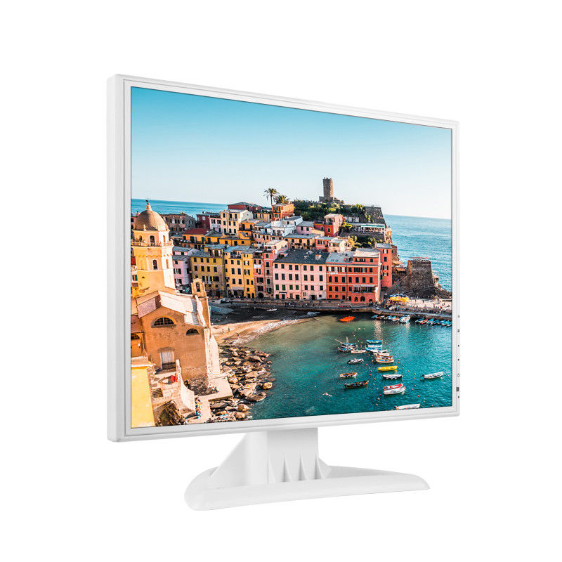 17 اینچ LCD پزشکی Hopestar مانیتور 1280*1024 ورودی AV سفید رنگ