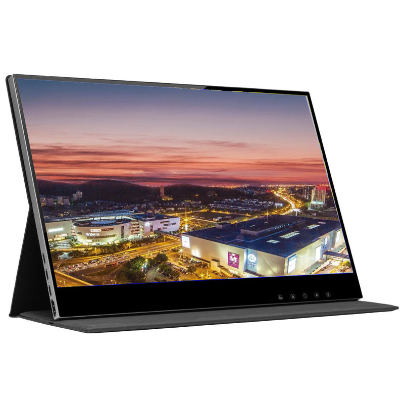 1080P HDR 5ms مانیتور صفحه لمسی بی سیم قابل حمل با دید کامل 178 °