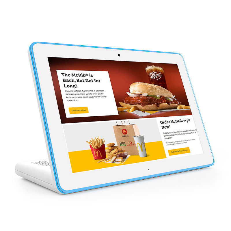 10.1" IPS Touchscreen Android Tablet PC با خواننده RFID NFC و نوار روشنایی LED برای ترمینال های تعاملی