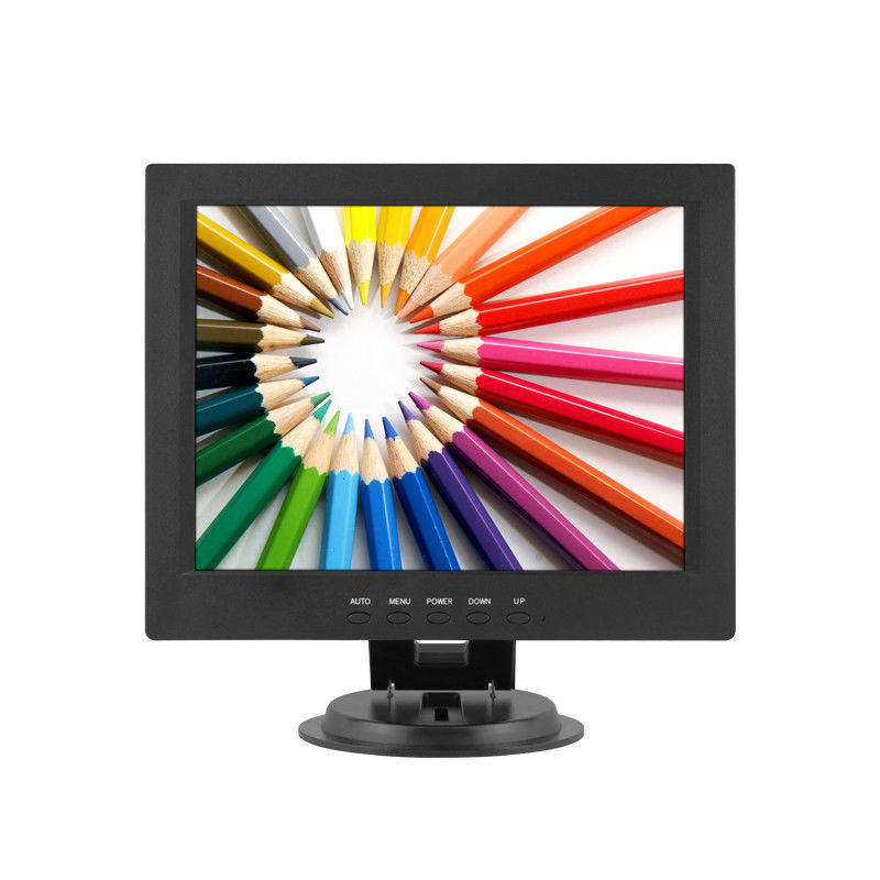 CE FCC Rohs TFT مانیتور LCD 12 اینچی 1024*768 300cd M2 DVI ورودی BNC