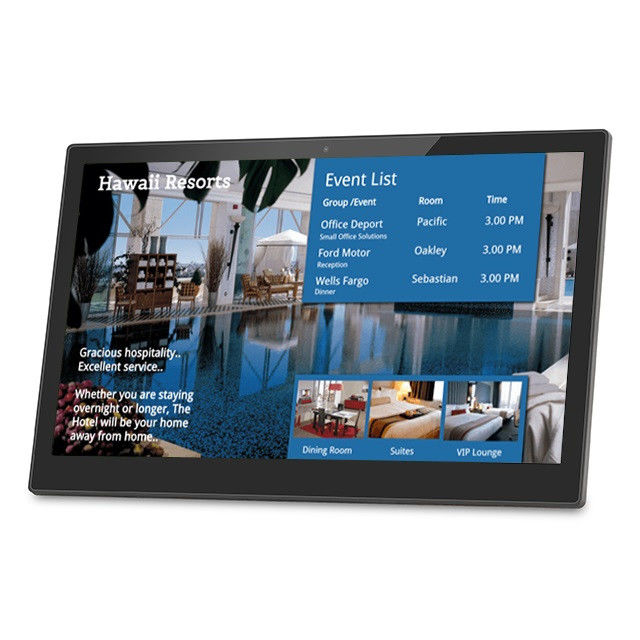 21.5 اینچ RK3288 RK3399 تمام در یک صفحه نمایش لمسی با صفحه نمایش IPS و طراحی دیوار