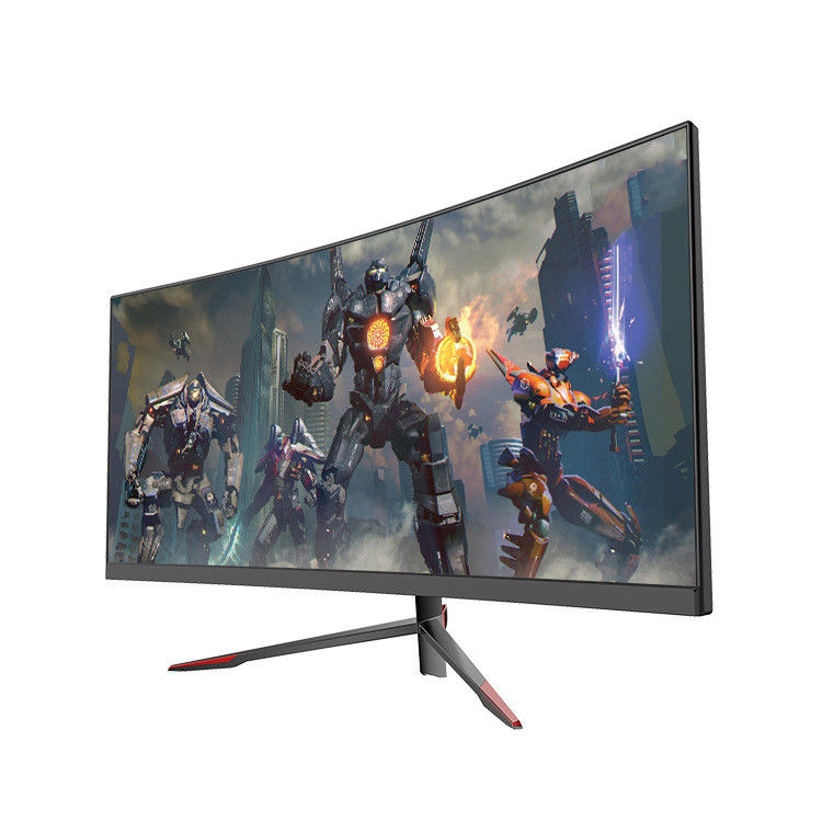 1800R 30 اینچ Ultrawide Curved Monitor High Definition 8 Bit 2560x1080 بدون قاب