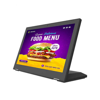 خود سرویس RK3566 پردازنده تبلت برای سفارش رستوران 13.3 اینچی POE NFC RGB LED Light Bar 5MP دوربین اندروید 11