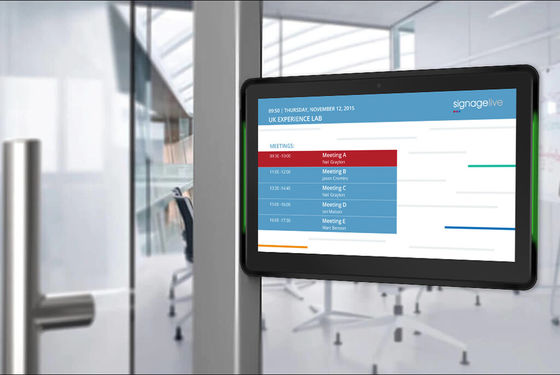 IPS اندروید 8.1 اتاق جلسه و کنفرانس تبلت POE LED Light Bar